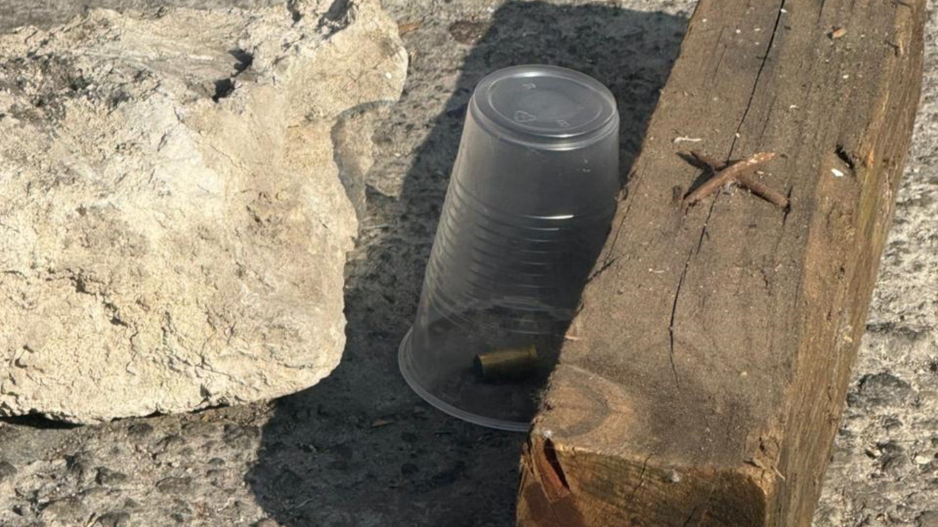 En la zona dela balacera se encontraron varios cartuchos percutidos