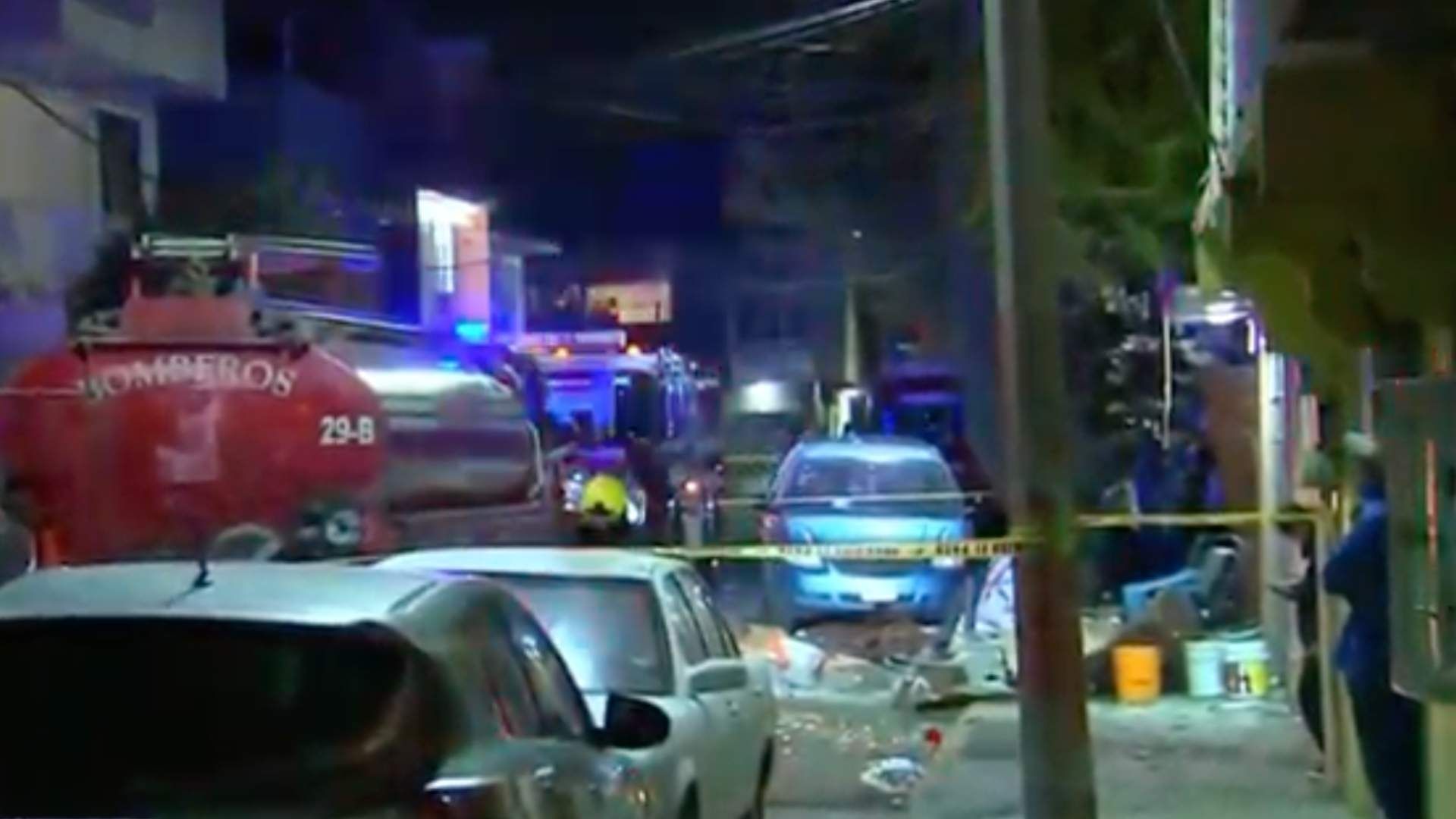 Explosión de un tanque de gas en una vivienda de Nezahualcóyotl