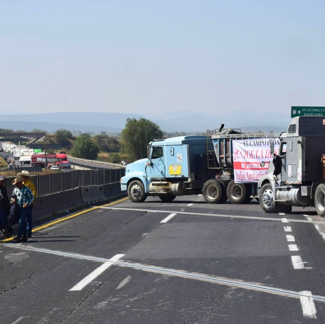 Bloqueo de tranportistas.
