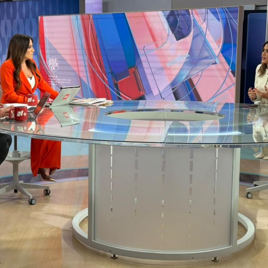 Alessandra Rojo de la Vega en entrevista para Despierta con Danielle Dithurbide