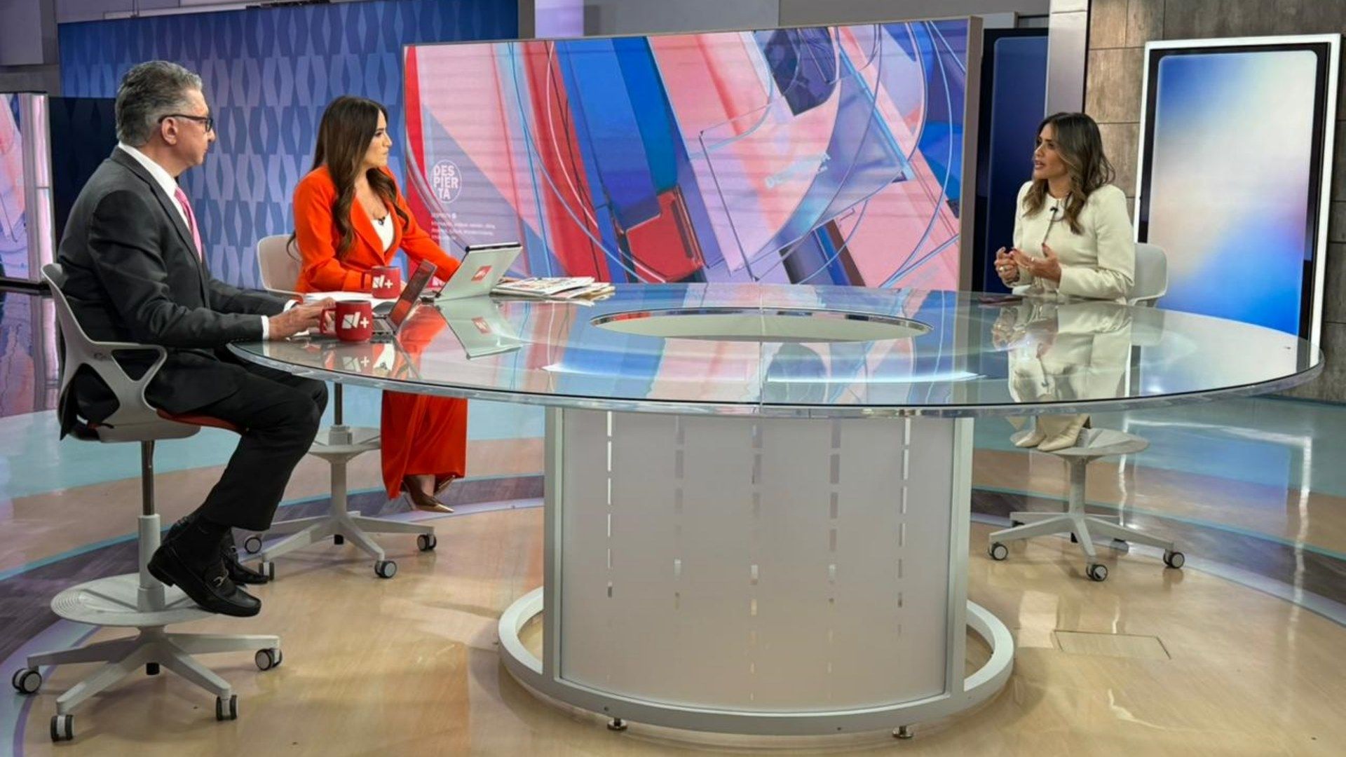 Alessandra Rojo de la Vega en entrevista para Despierta con Danielle Dithurbide