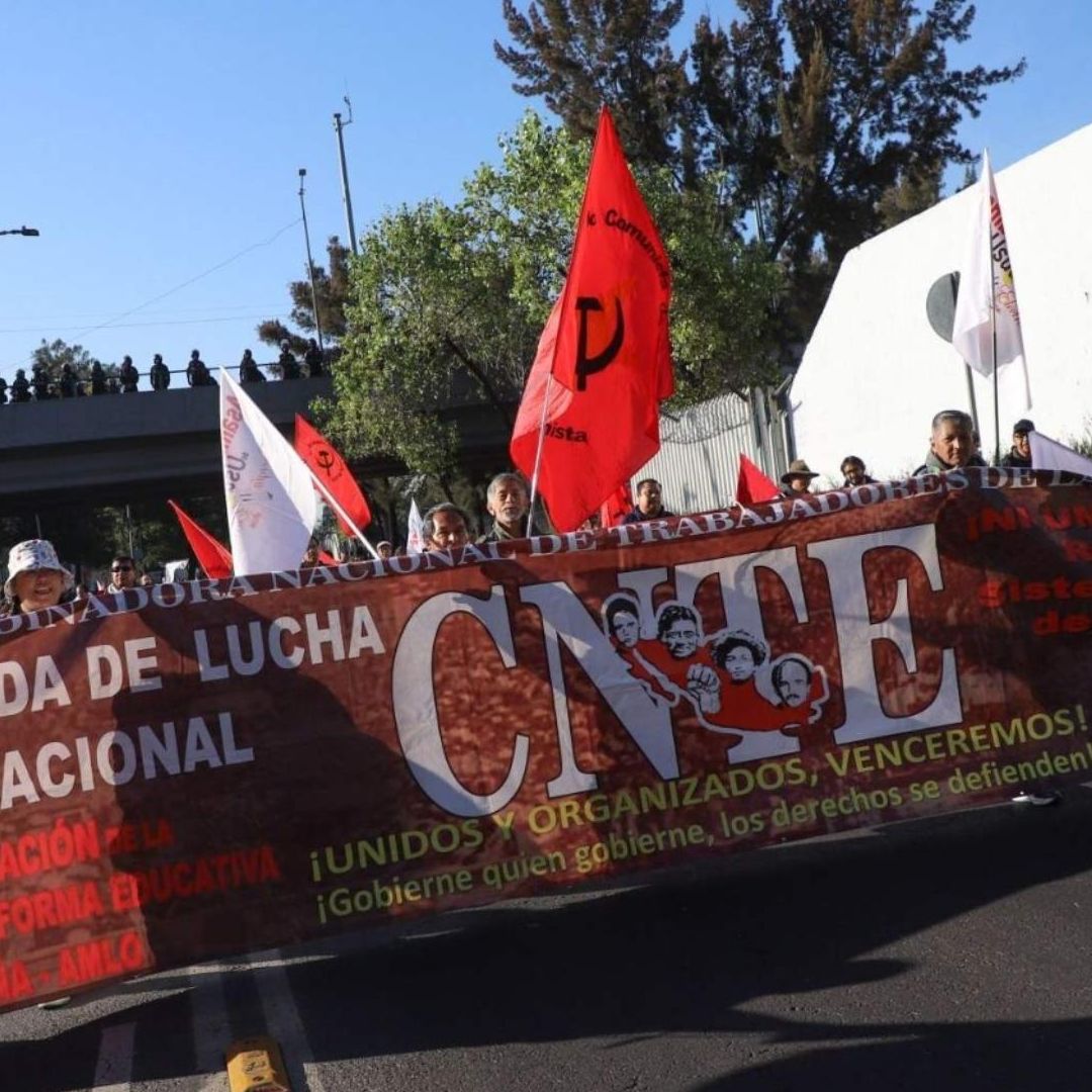 CNTE Amaga con Nuevo Paro Nacional y Advierte que Reforzará su Presencia en Eventos de Sheinbaum