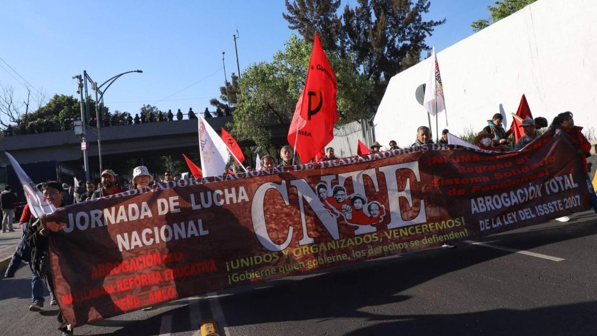 CNTE Amaga con Nuevo Paro Nacional y Advierte que Reforzará su Presencia en Eventos de Sheinbaum