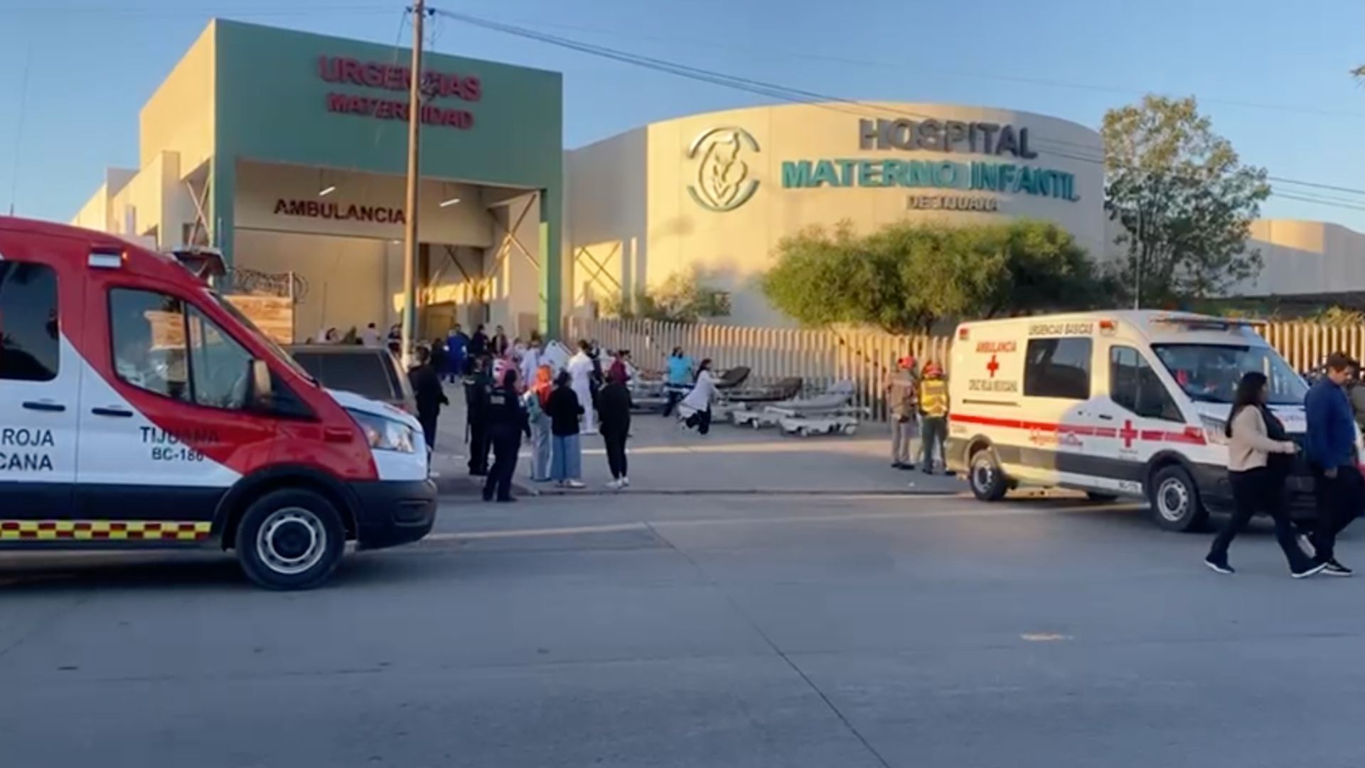 Conato de Incendio en Hospital Materno Infantil de Tijuana