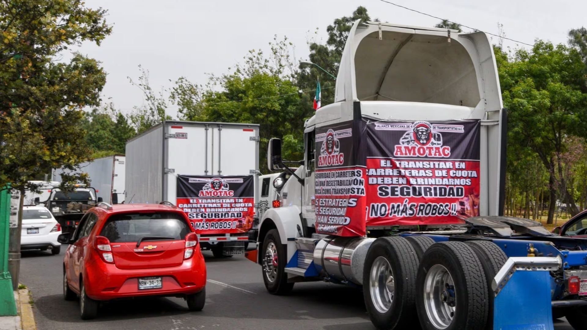 Mega Bloqueo de Transportistas 24 de Noviembre. Estas Son las Carreteras Más Inseguras en México
