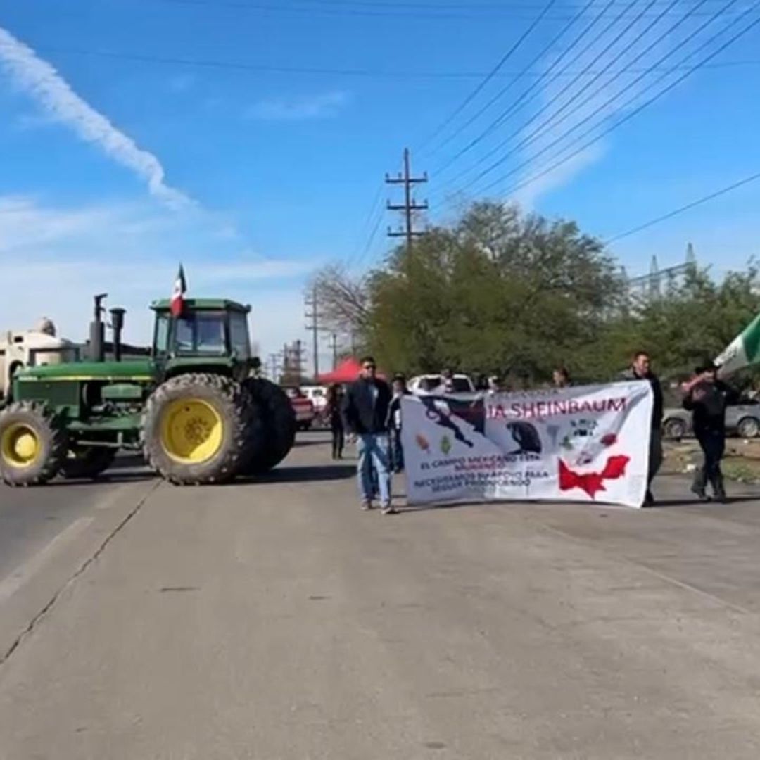 Agricultores Bloquean Carretera Mexicali–San Luis en Protesta Nacional, ¿Cuál es el Motivo?
