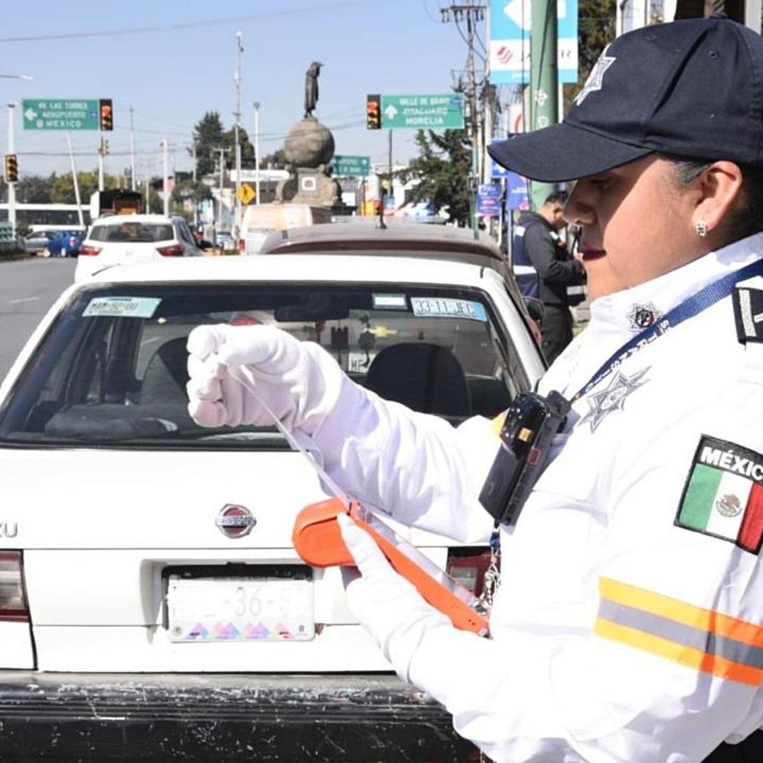 En Edomex, solo las policías mujeres pueden infraccionar a conductores. Foto: Gobierno Edomex