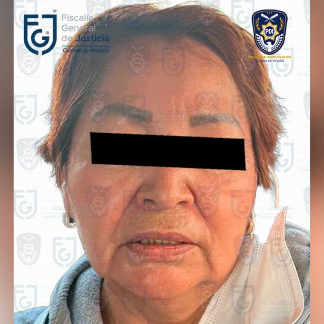 Adelaida N fue detenida en la alcaldía Iztacalco.