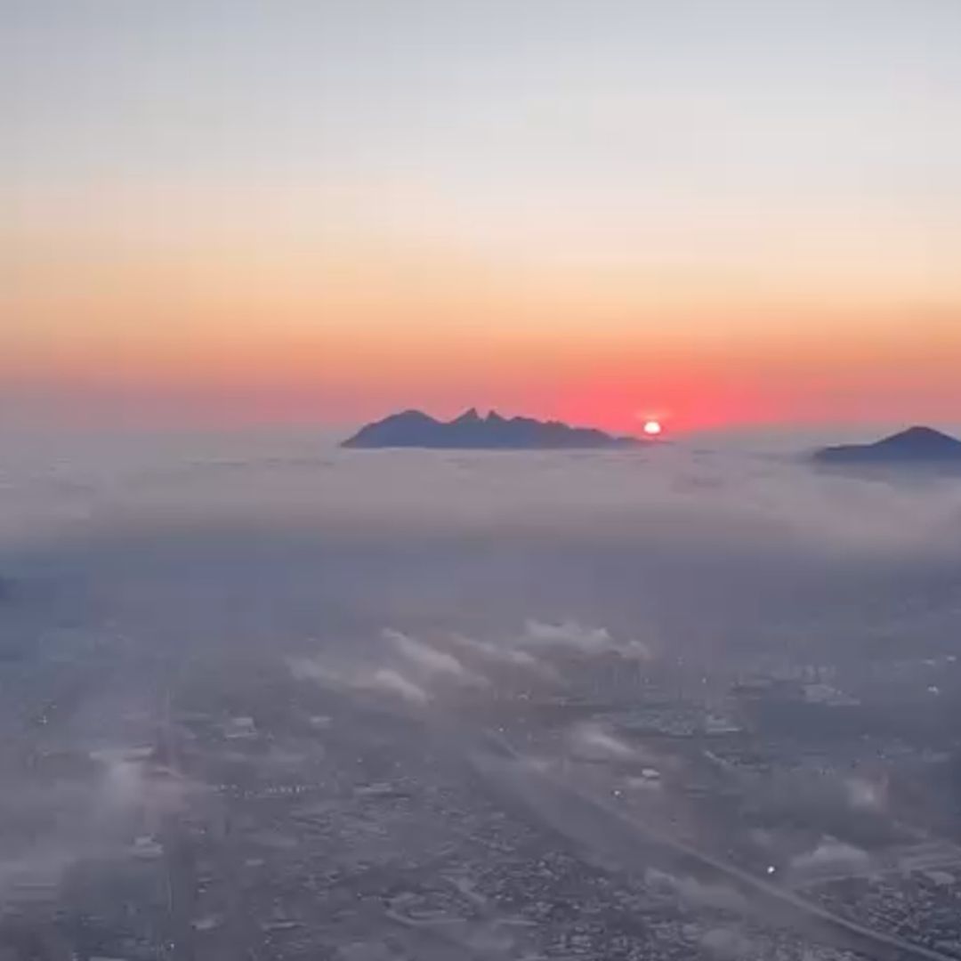 Amanecer en Nuevo León