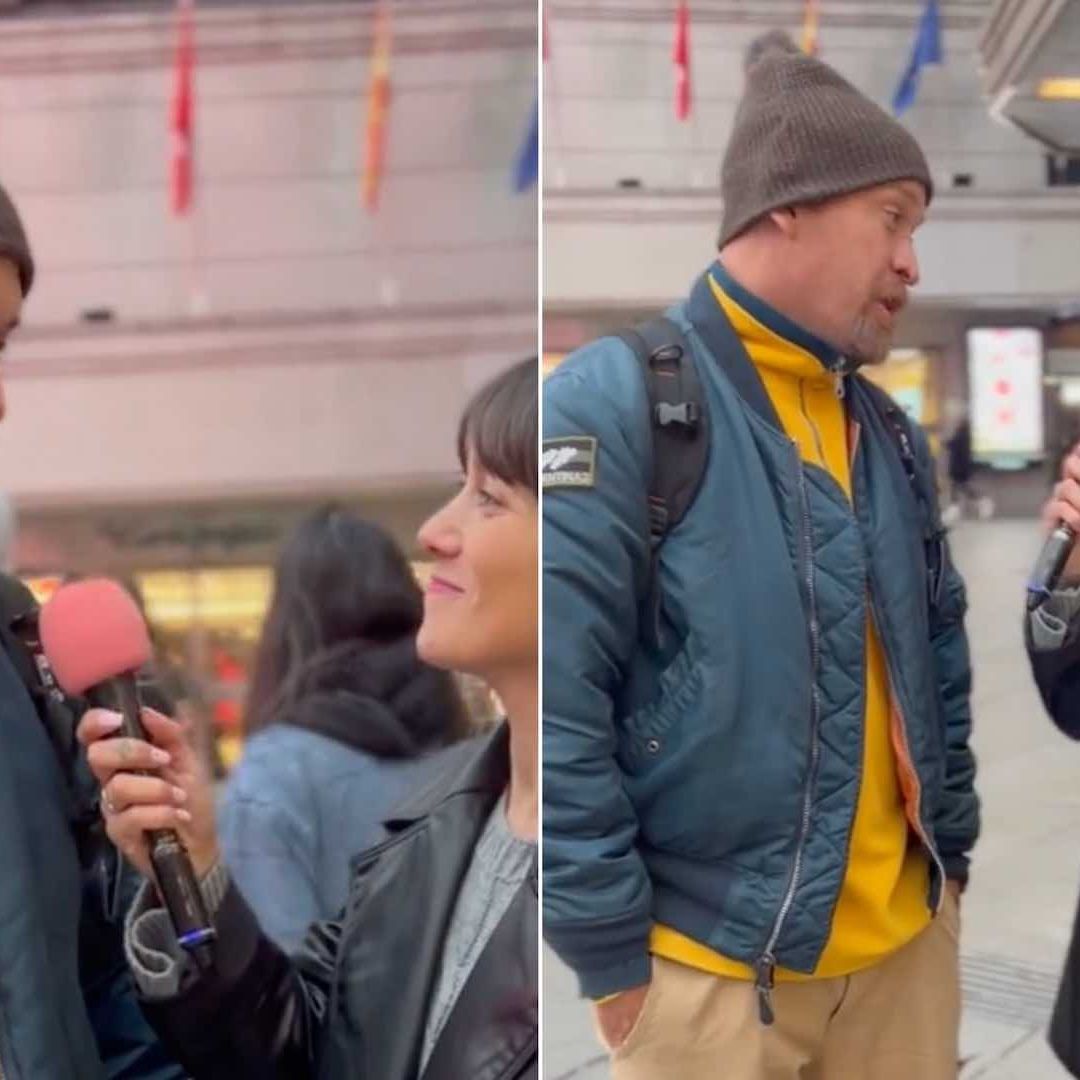 Tiktoker Mamireporter durante una entrevista en Madrid