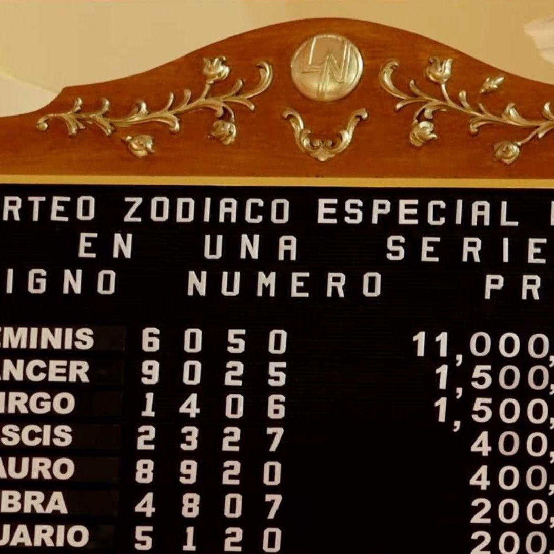 Cae en Ciudad Obregón, Sonora el Sorteo Zodiaco Especial de la Lotería Nacional Edición 1727