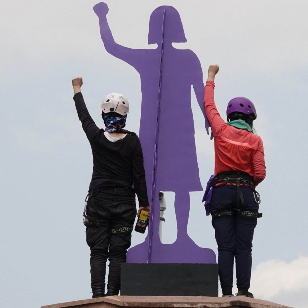 Amajac y antimonumento feminista convivirán: Sheinbaum