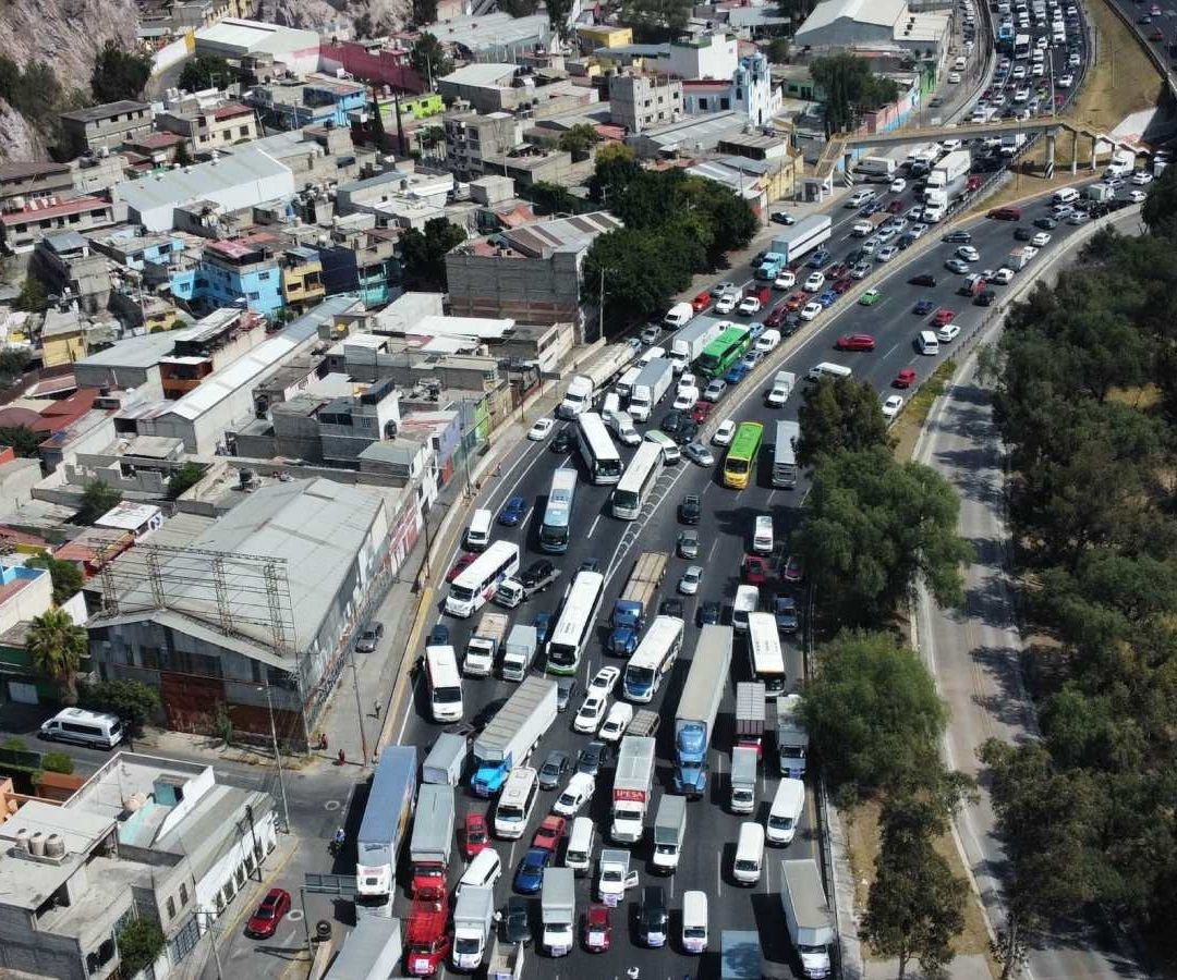 Bloqueo de Transportistas y Campesinos. Foto: Cuartoscuro