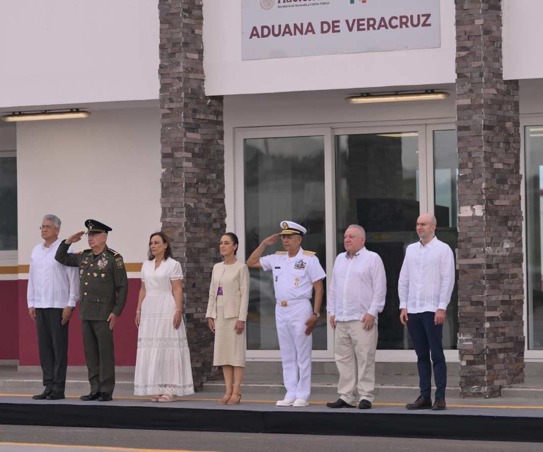 Claudia Sheinbaum en Veracruz. Foto: Presidencia