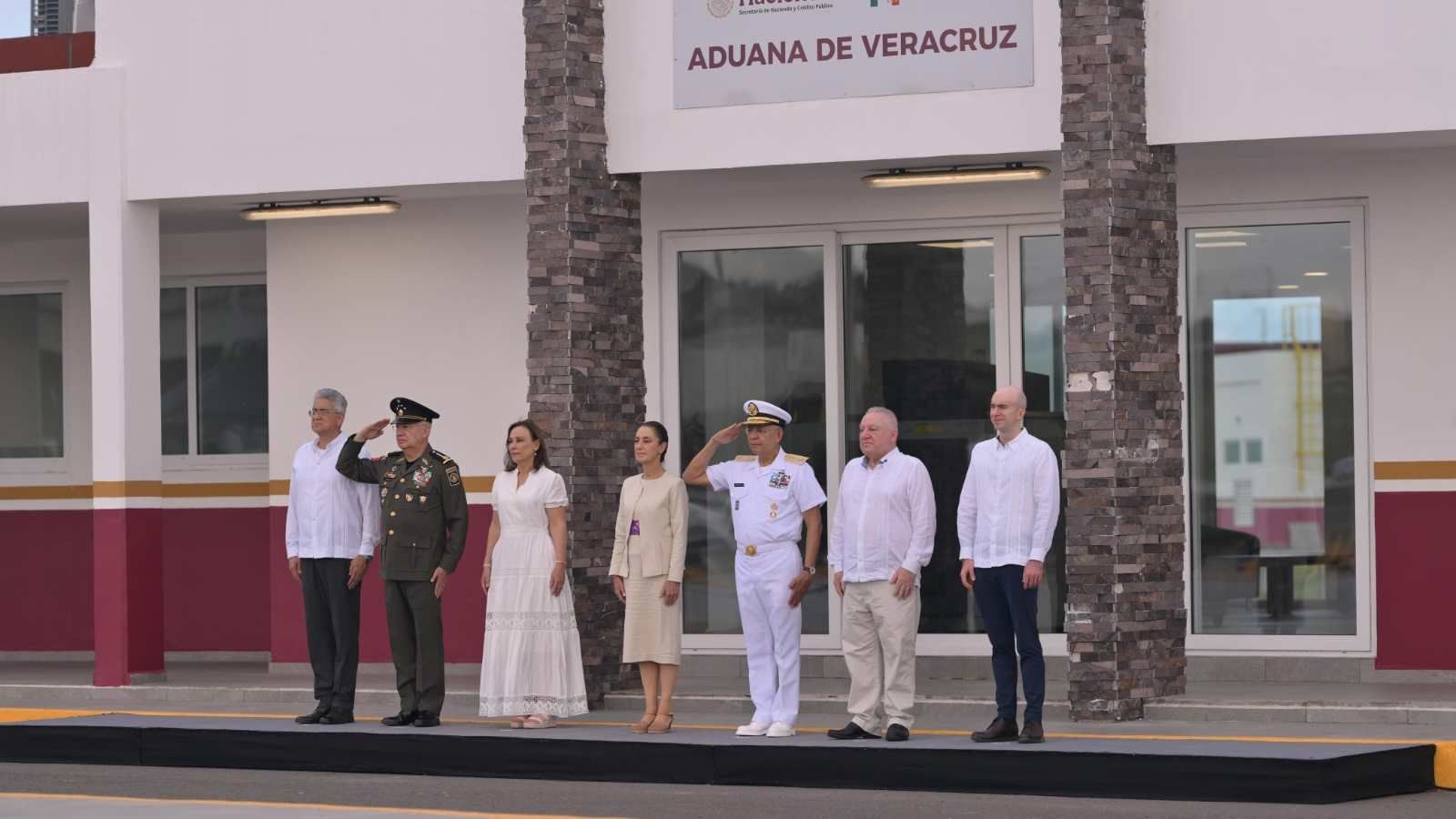 Claudia Sheinbaum en Veracruz. Foto: Presidencia