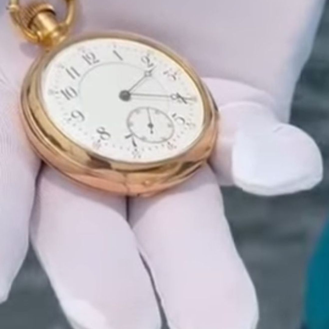 Venden Reloj de Oro Recuperado del Titanic en Millonaria Cifra; Marca la Hora del Hundimiento.
