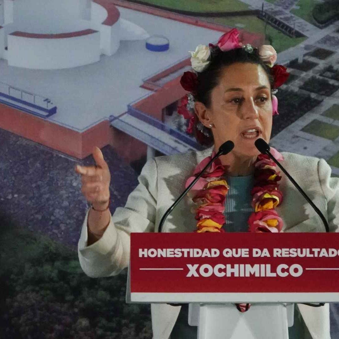 La jefa de Gobierno Claudia Sheinbaum realizó una gira de trabajo por Milpa Alta