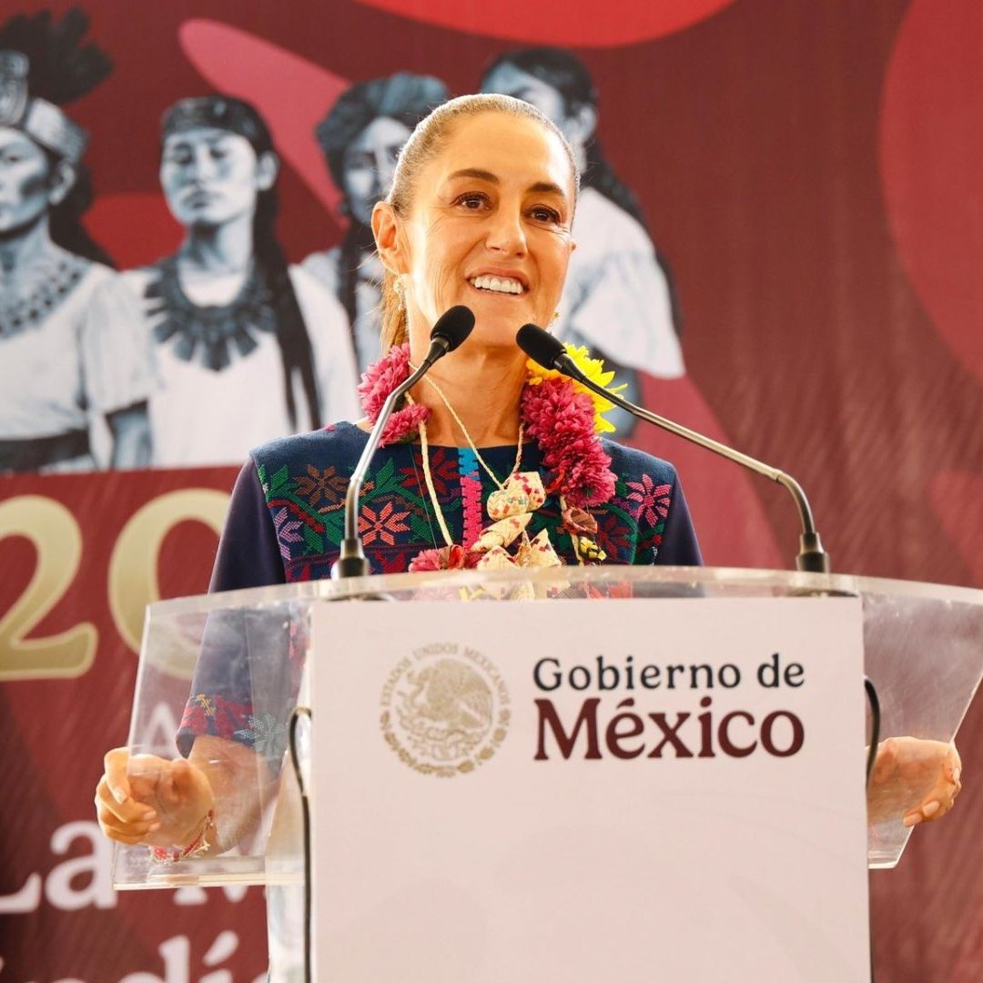 Claudia Sheinbaum en Oaxaca