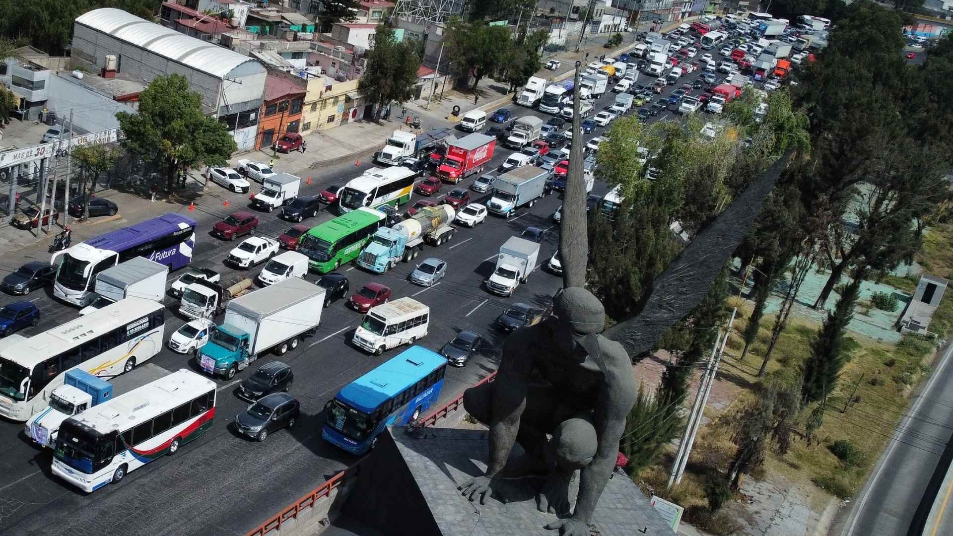 Carreteras Bloqueadas en México Hoy. Foto: Cuartoscuro