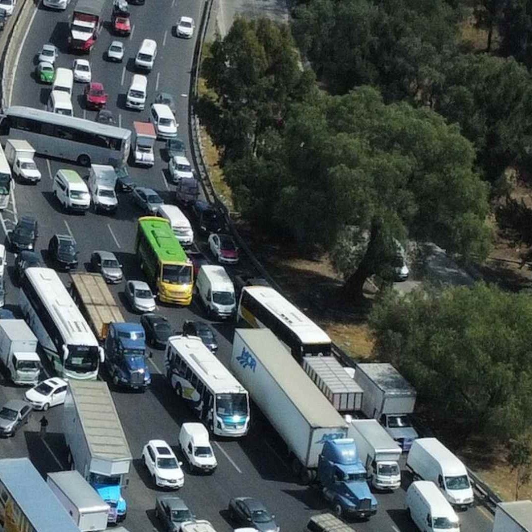 Megabloqueo de Transportistas y Campesinos. Foto: Cuartoscuro