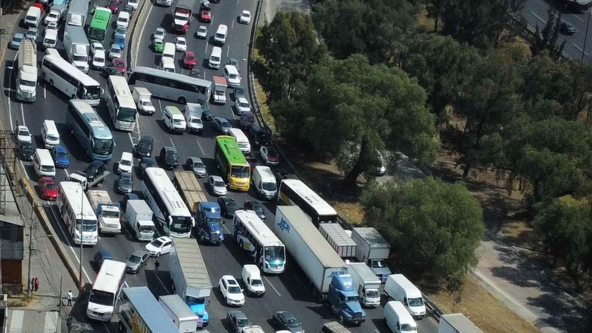 Megabloqueo de Transportistas y Campesinos. Foto: Cuartoscuro