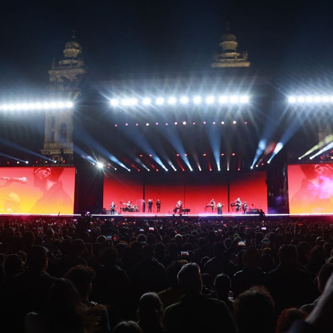 A qué hora es el evento en el Zócalo CDMX hoy 22 de noviembre 2025 lista de artistas que darán concierto en vivo