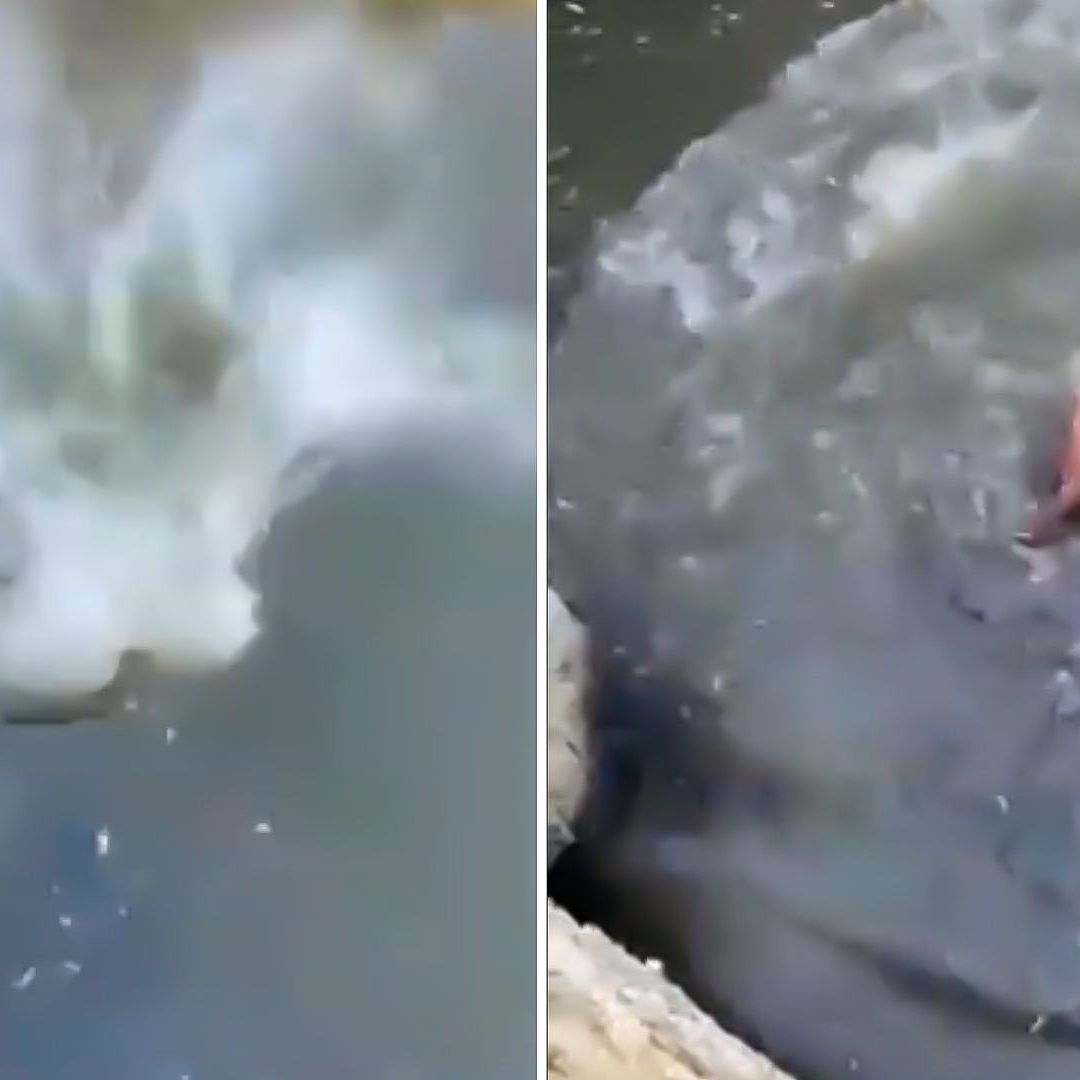 Golpean y Lanzan a Aguas Negras a Supuesto Ladrón en Chiapas