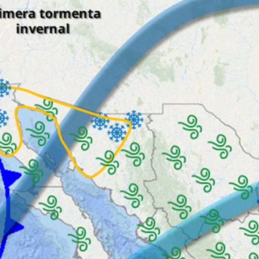 Ingreso de Frente Frío 16 a Sonora; Se Mantienen la Probabilidad de Caída de Nieve en el Estado
