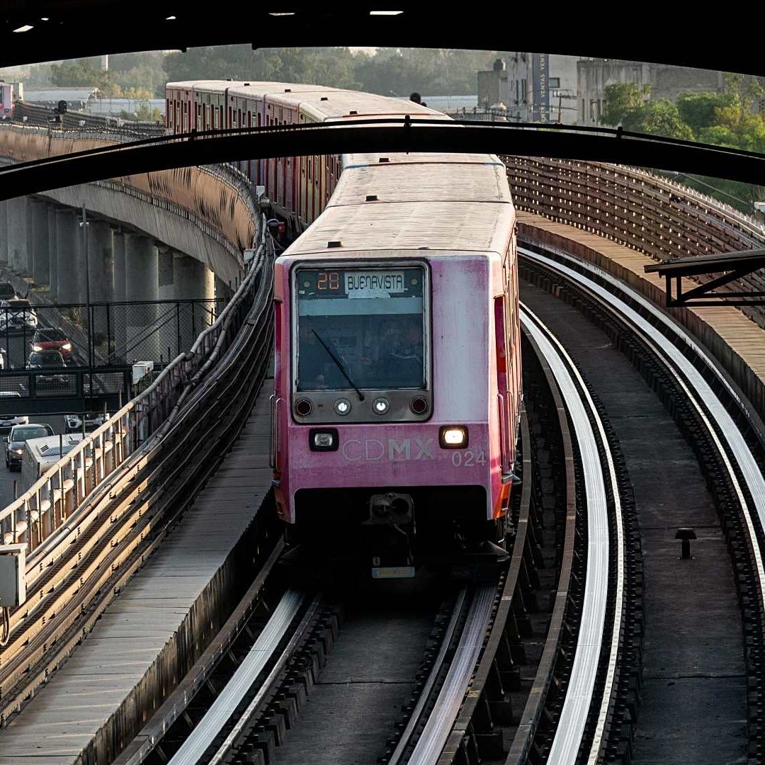 Tramo elevado de la Línea B del Metro CDMX en enero 2024. Foto: Cuartoscuro | Archivo