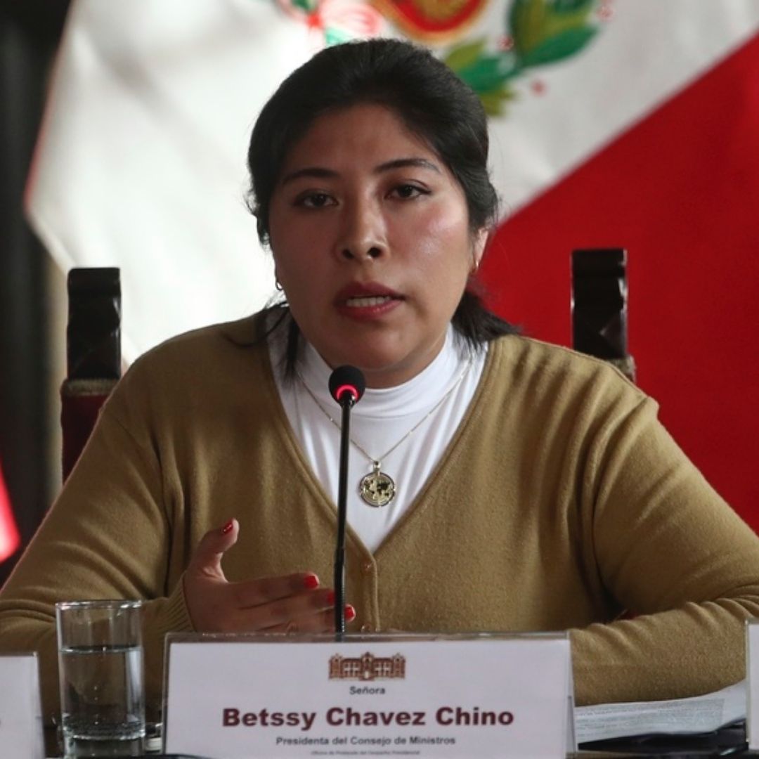 Betssy Chávez, ex primera ministra de Perú