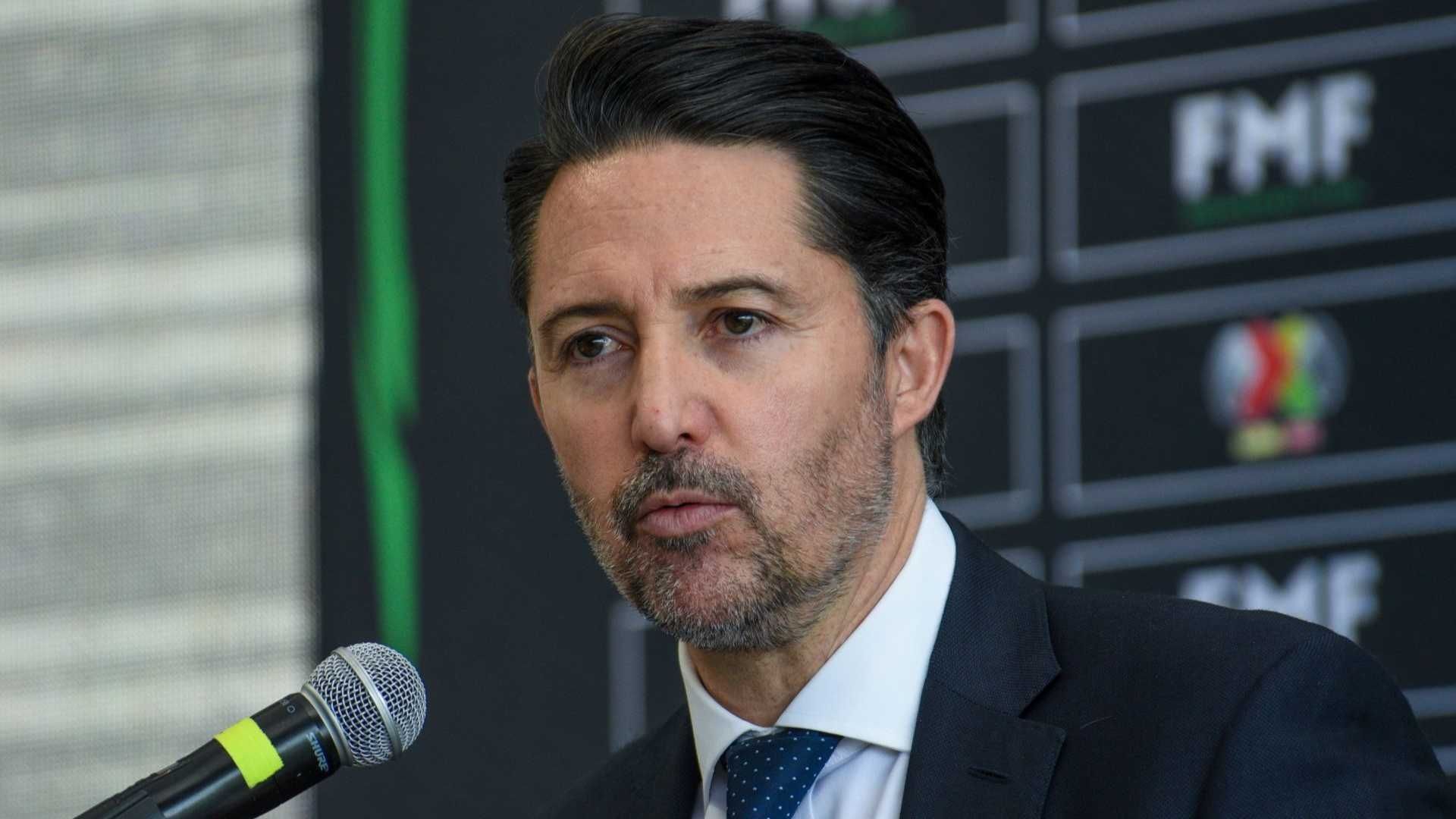 Yon de Luisa, presidente de la Federación Mexicana de Futbol (FMF)