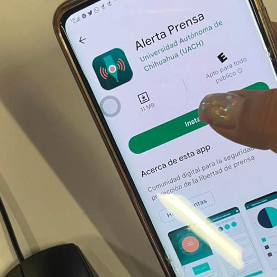 Presentan 'Alerta Prensa', una app para proteger a periodistas