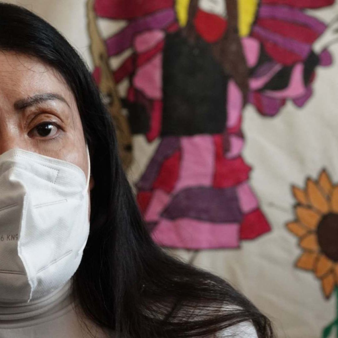 La saxofonista María Elena Ríos