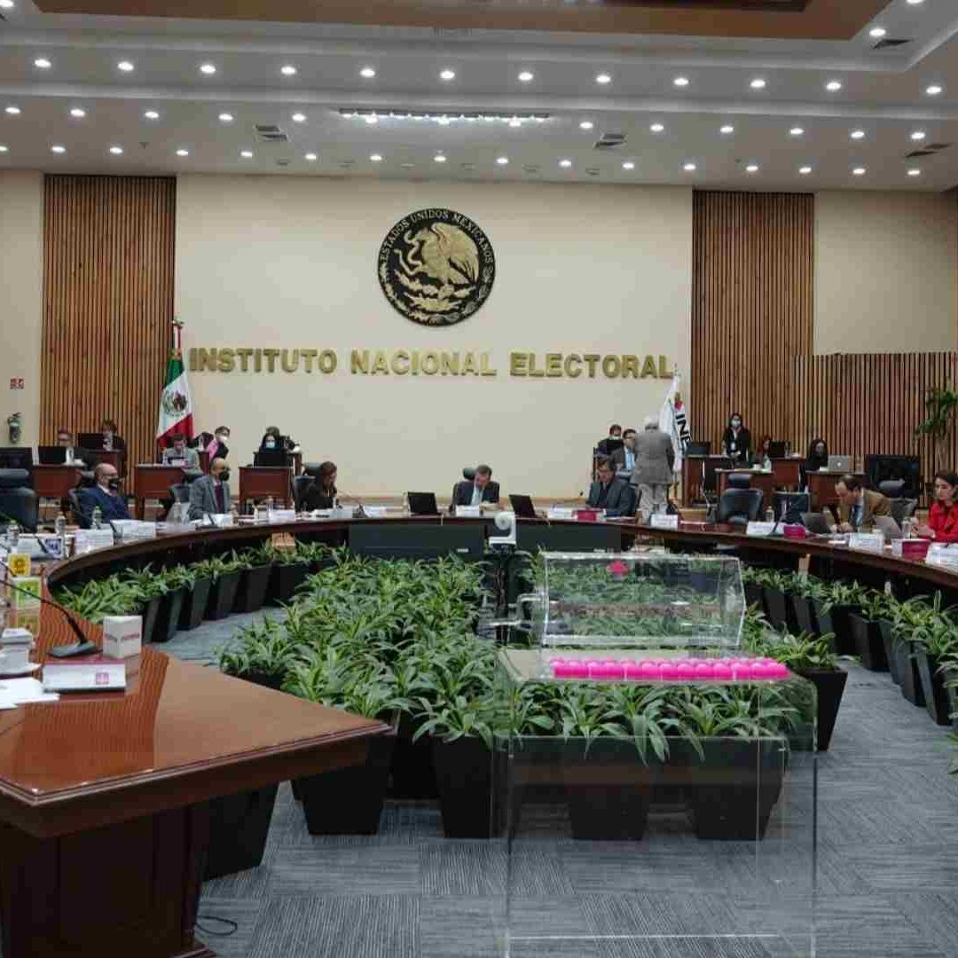 Sesión ordinaria del Instituto Nacional Electoral
