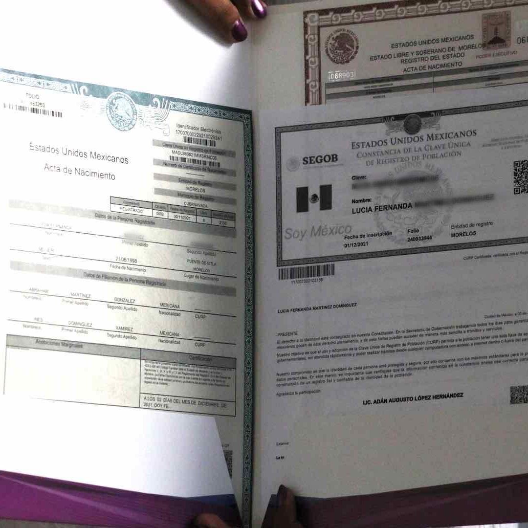 Así puedes cambiar o corregir datos de tu Acta de Nacimiento si eres foráneo en CDMX
