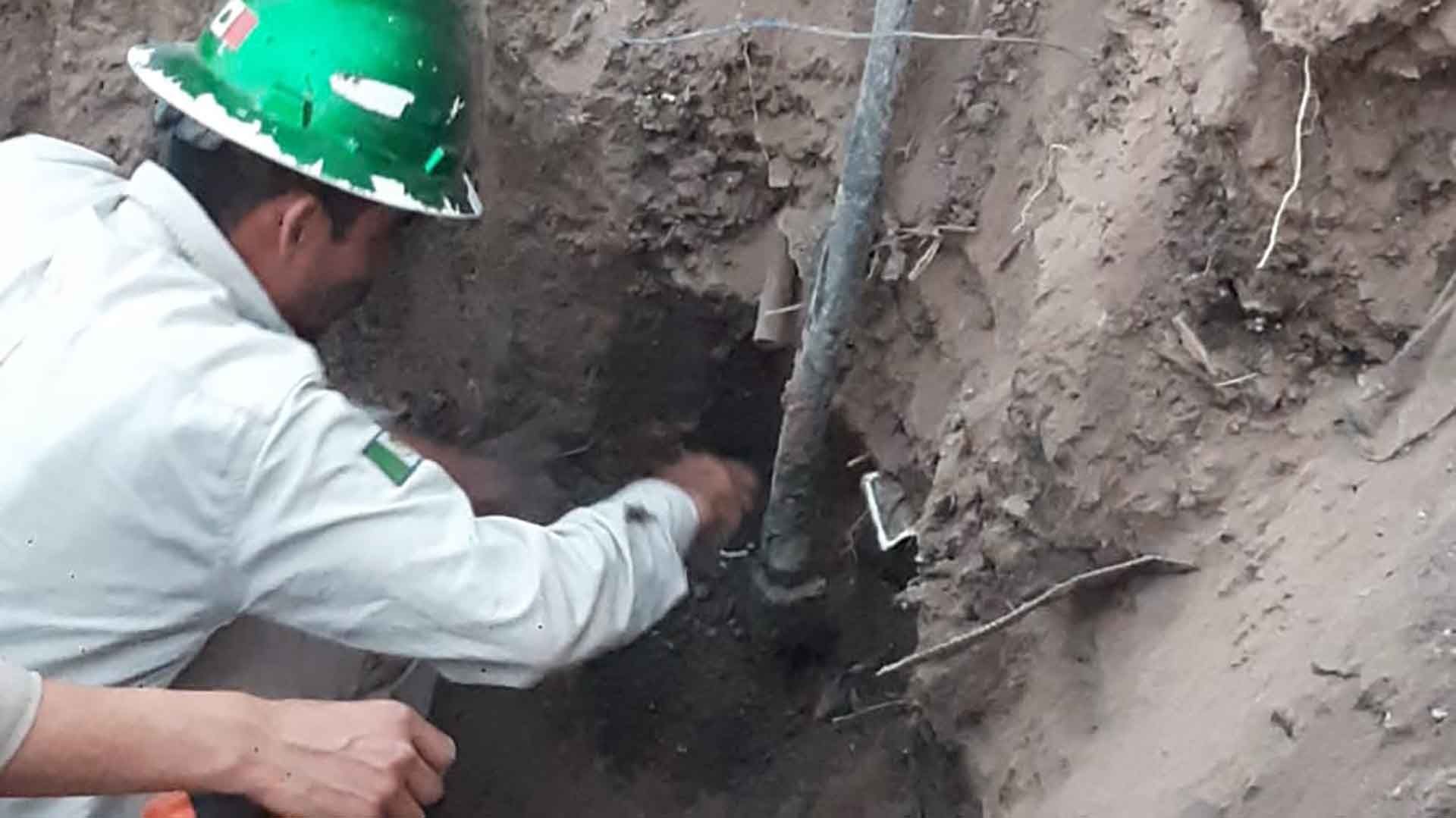 Toma clandestina en Huehuetoca