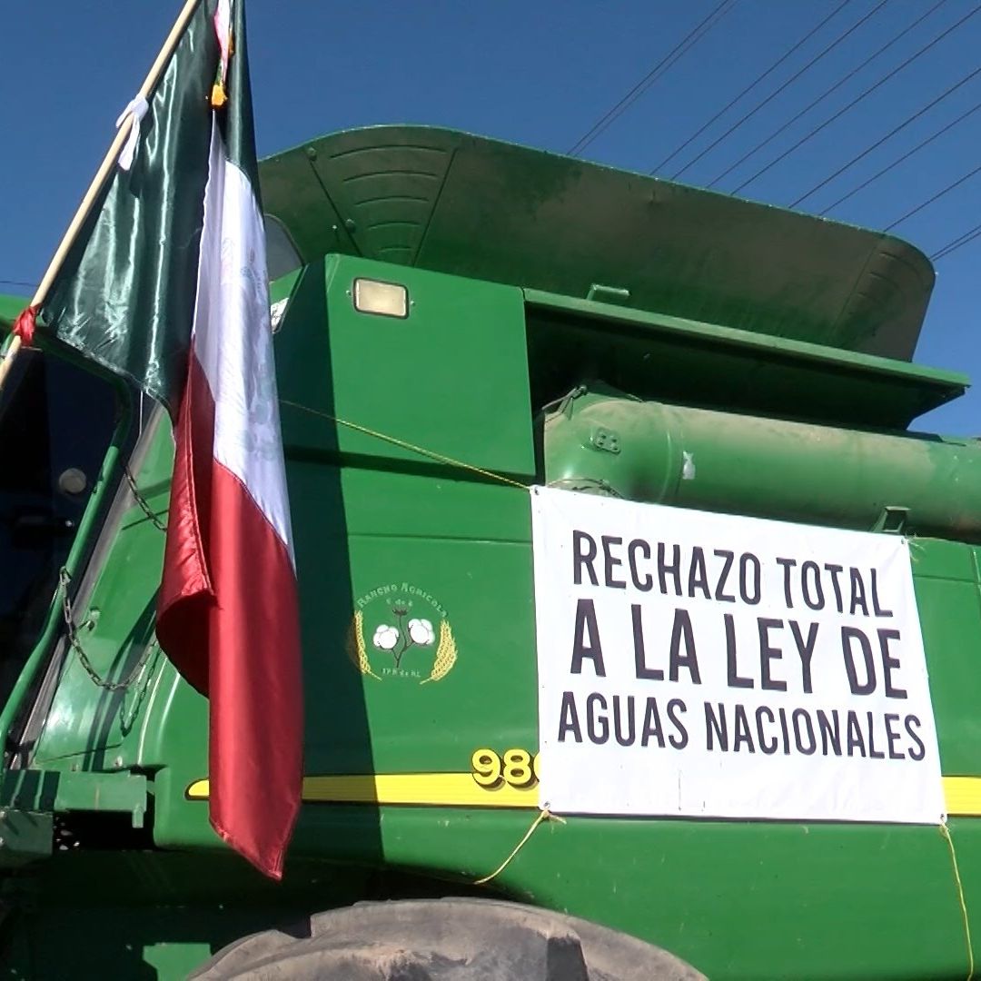 Segundo Bloqueo de Agricultores en Carreteras de Mexicali Hoy; Cuarto Día de Manifestación