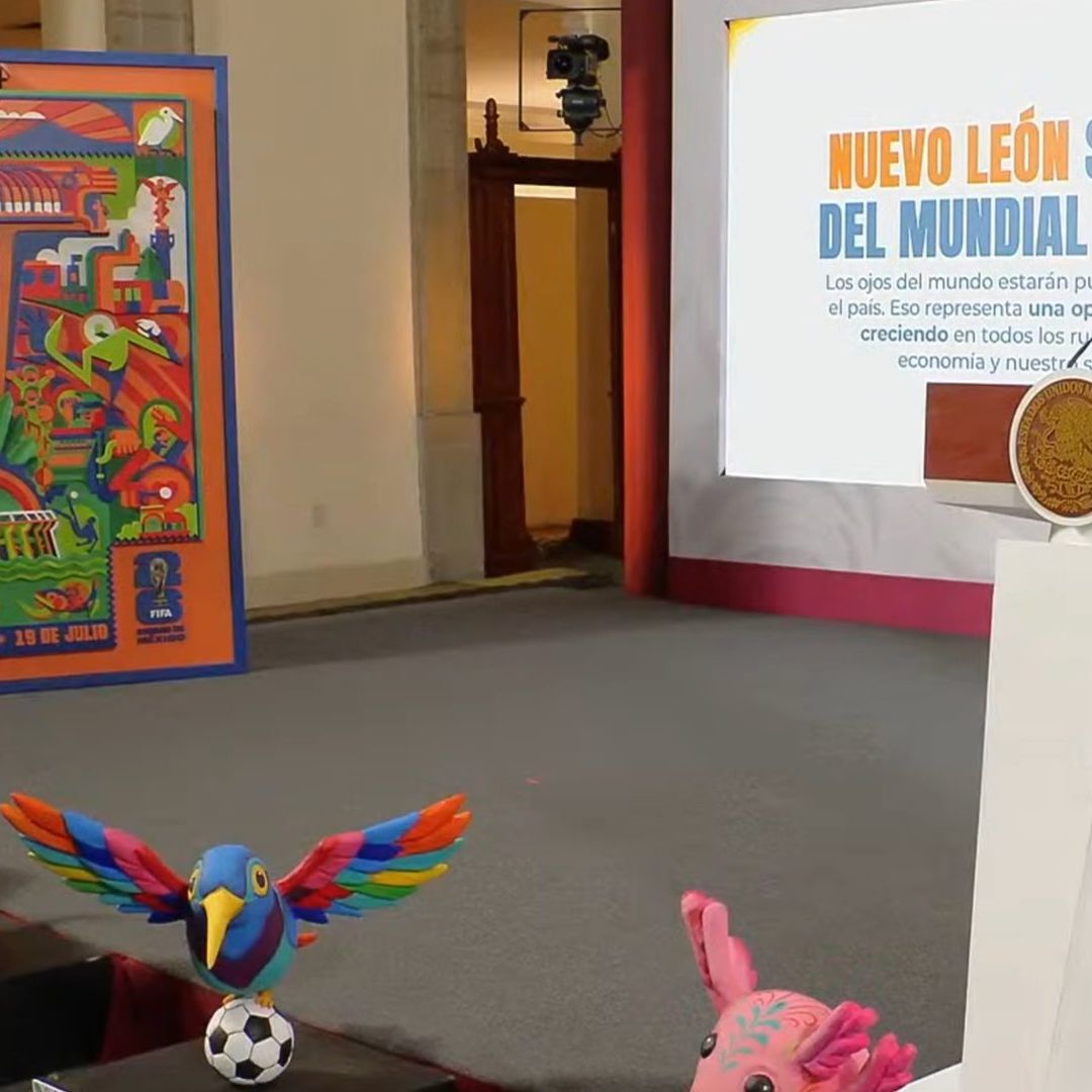 Gobernado de Nuevo León, Samuel García en la conferencia mañanera