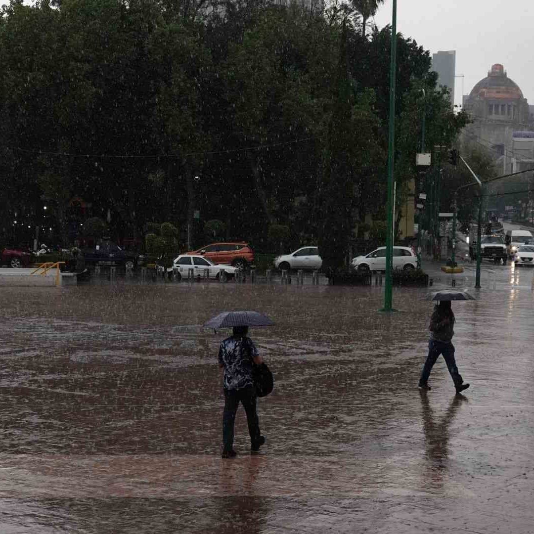 Lluvia en la CDMX