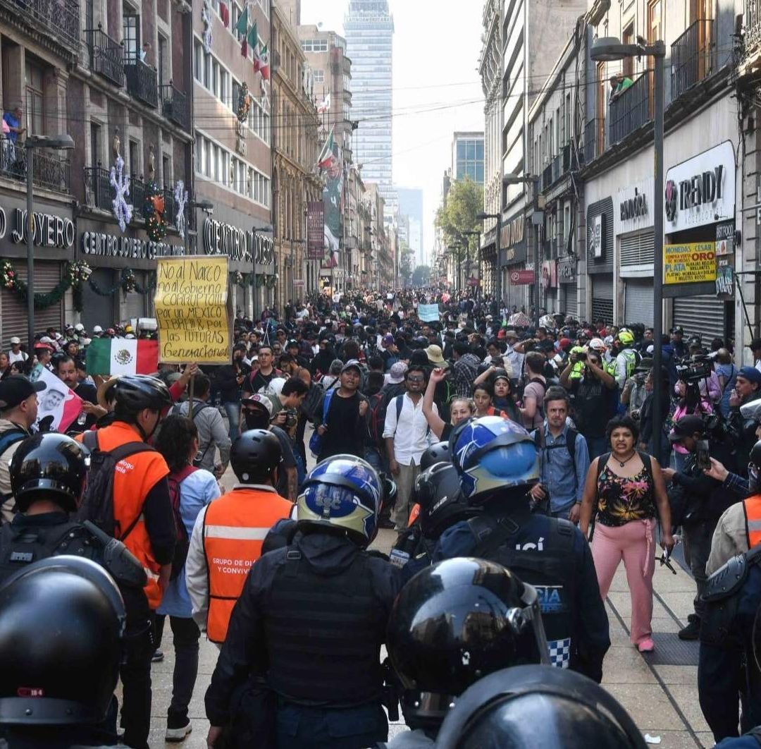 Liberan a Uno de los Detenidos por Disturbios Durante Marcha del 15 de Noviembre en CDMX