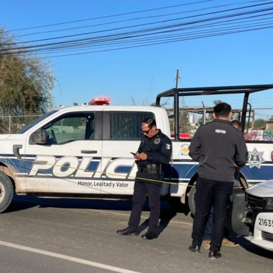 Patrullas de Policía en la Carretera a San Felipe