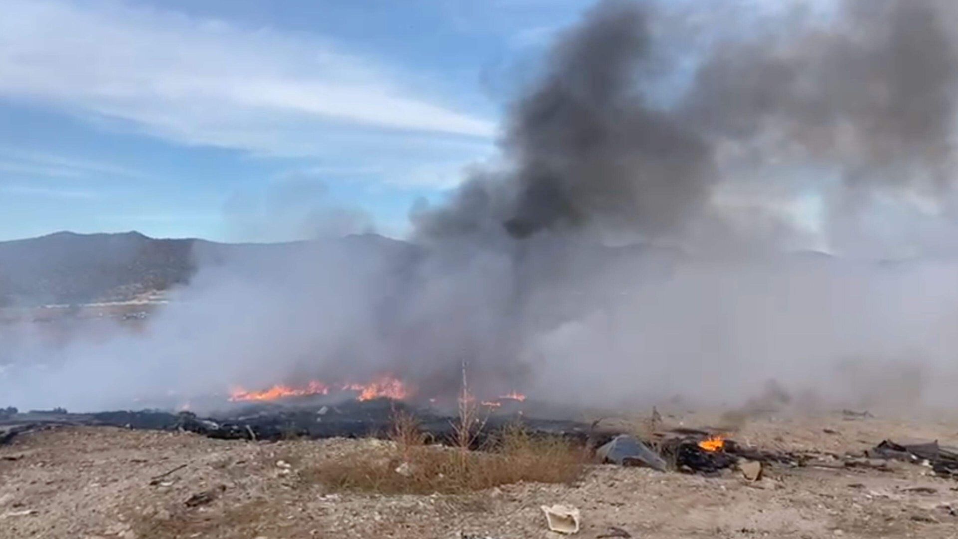 Incendio en Antiguo Basurón de Hermosillo Moviliza a Cuerpo de Bomberos