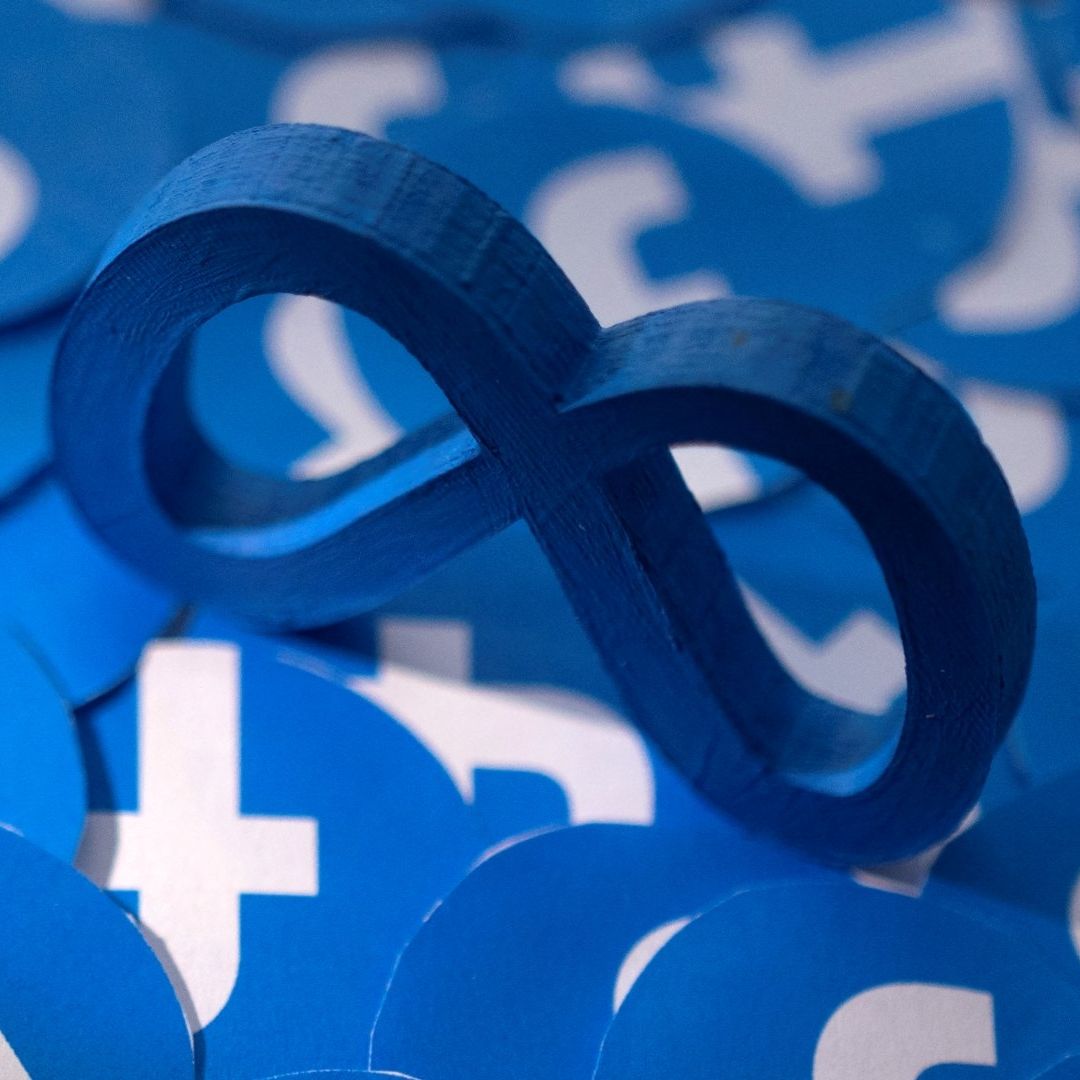 Logos de Meta y Facebook