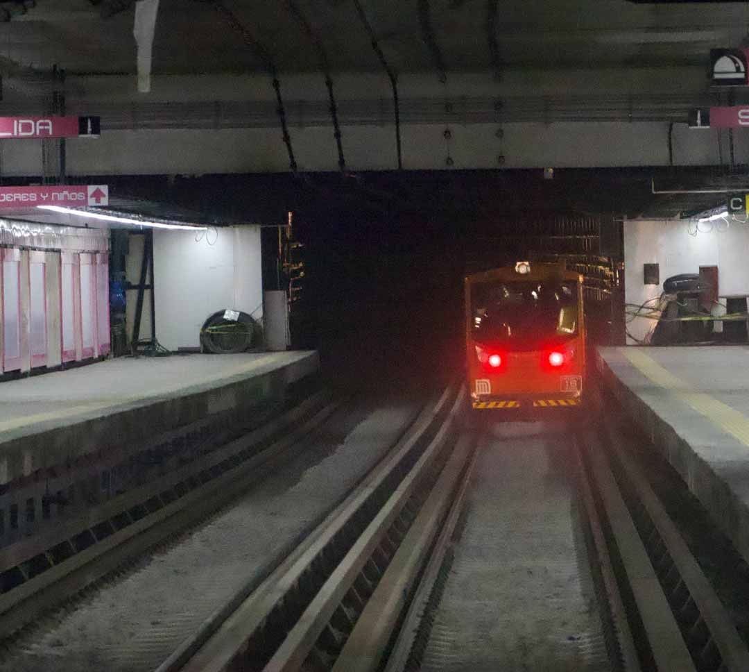 Entrega de la obra civil de la Nueva Línea 1 del Metro