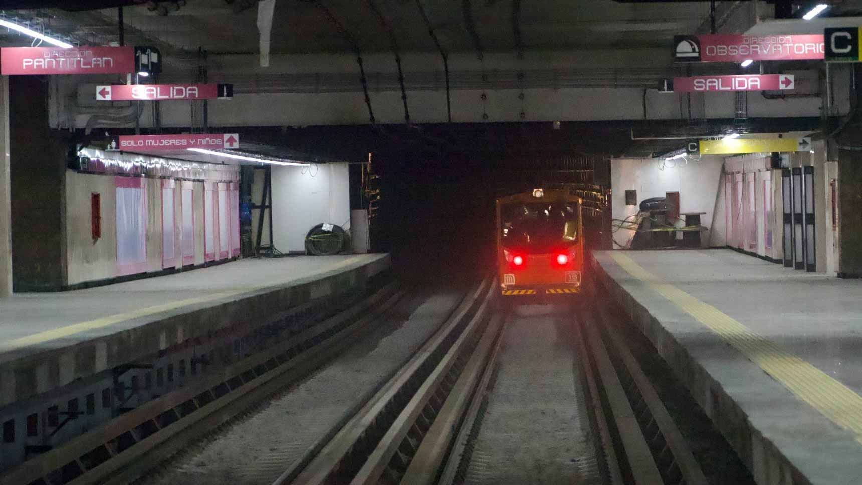 Entrega de la obra civil de la Nueva Línea 1 del Metro