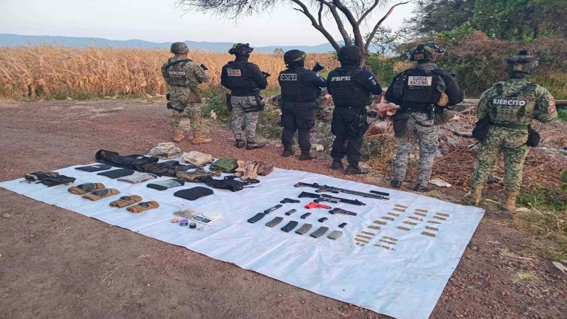 Seguridad Guanajuato: Abandonan Maleta con Armas y Droga en Pénjamo Guanajuato I N+ Bajío