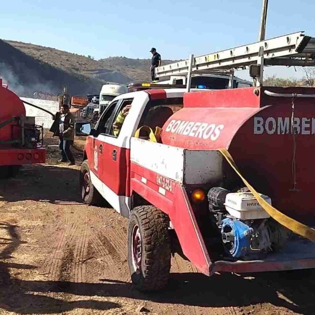 incendio en corralón de Guerrero