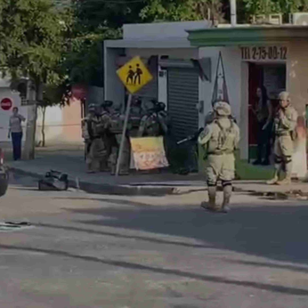 Balacera al Costado de Primaria Deja Dos Lesionados en Culiacán, Sinaloa