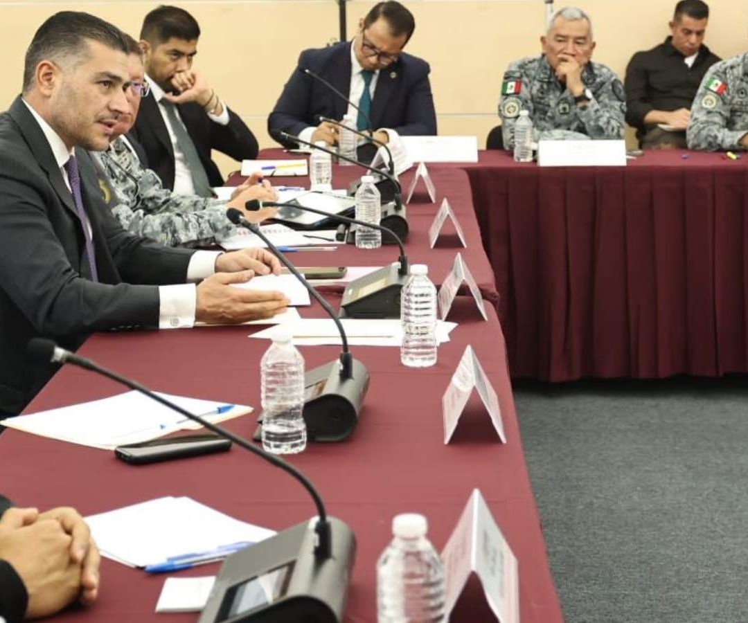 Omar García Harfuch Sostiene Encuentro con Transportistas. Foto: Gobierno de México