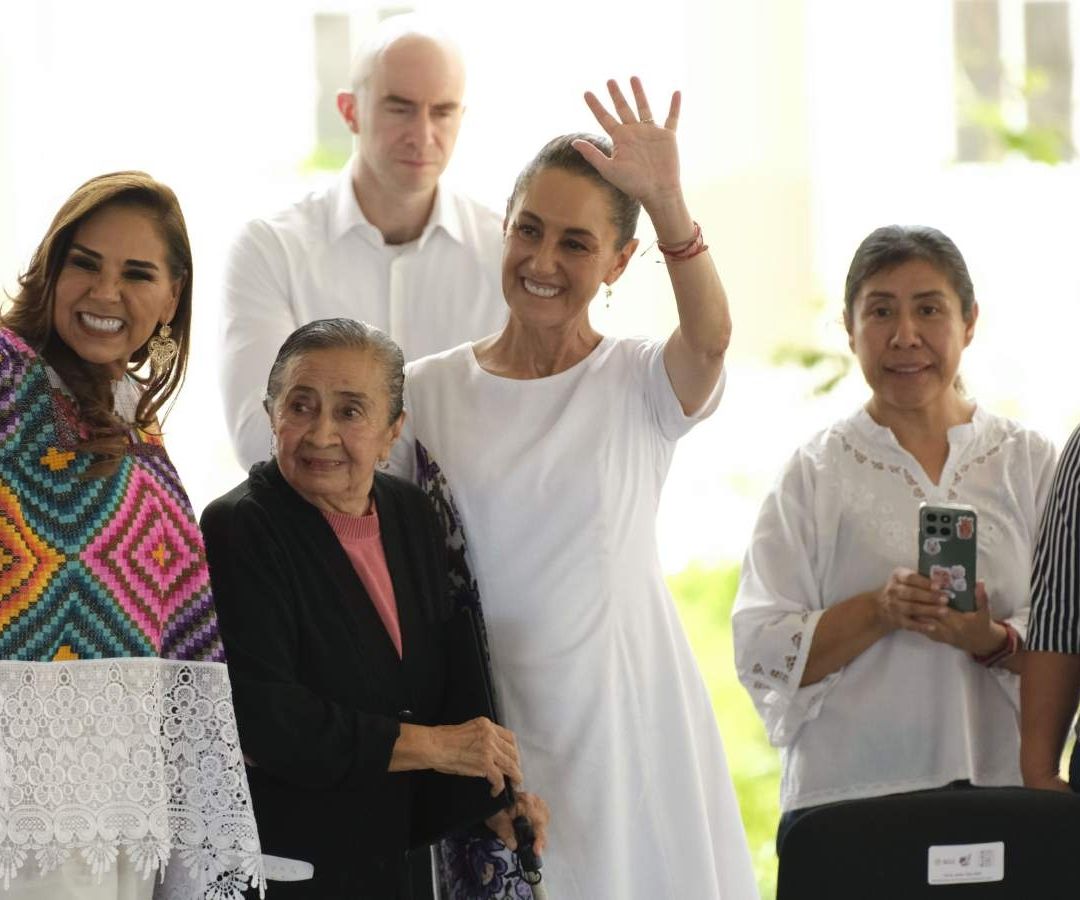 Claudia Sheinbaum, presidenta de México, Encabeza Entrega de Casas de Programa de Vivienda. Foto: Cuartoscuro